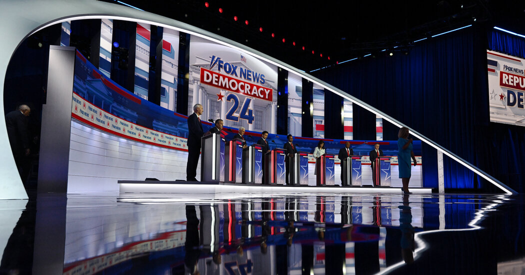 First Republican presidential debate draws 12.8 million viewers