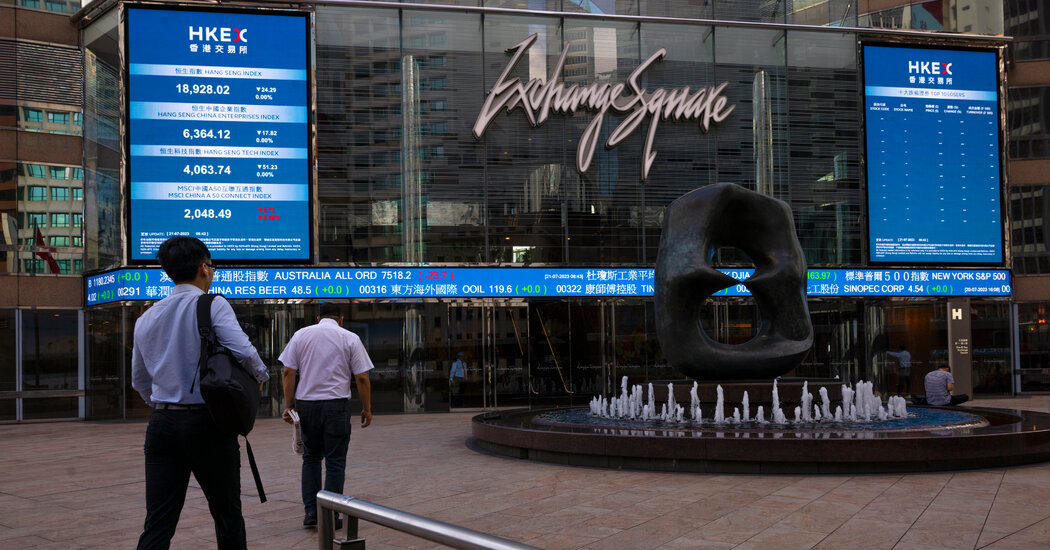 Trouble in China is driving Hong Kong's Hang Seng into a bear market