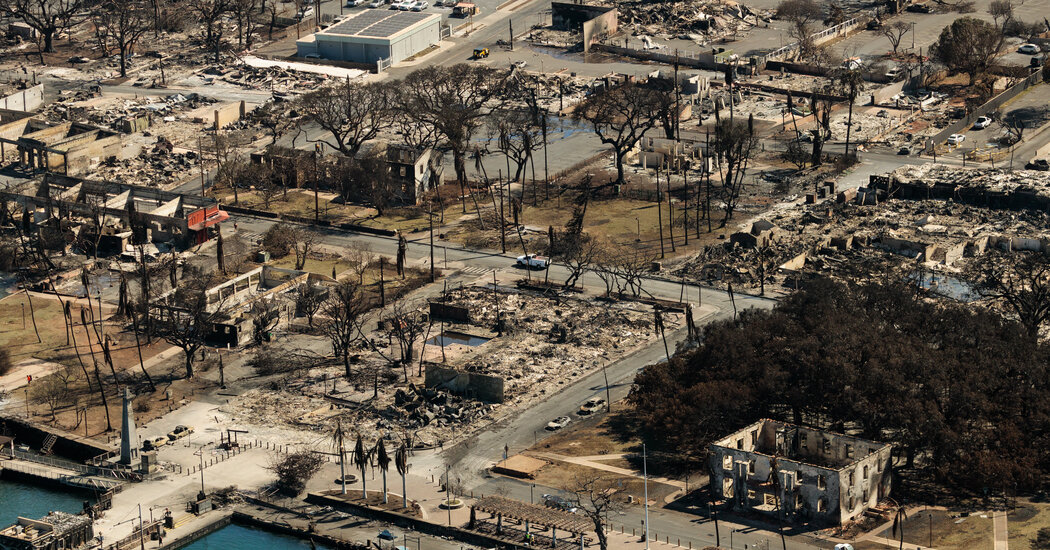 Wildfires in Hawaii prompt insurers to reassess the state's risk